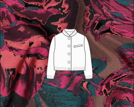 Naaipakket Jutta Bomberjack (Jacquard)