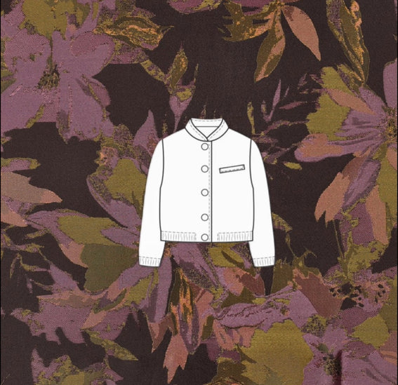 Naaipakket Jutta Bomberjack (Jacquard)