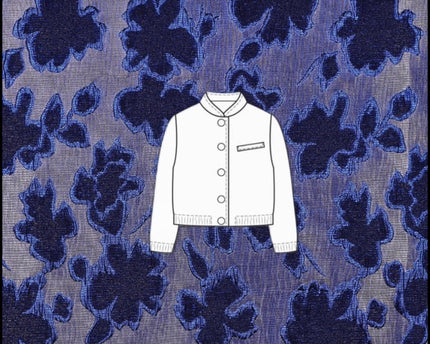 Naaipakket Jutta Bomberjack (Jacquard)