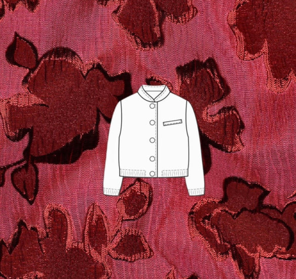 Naaipakket Jutta Bomberjack (Jacquard)