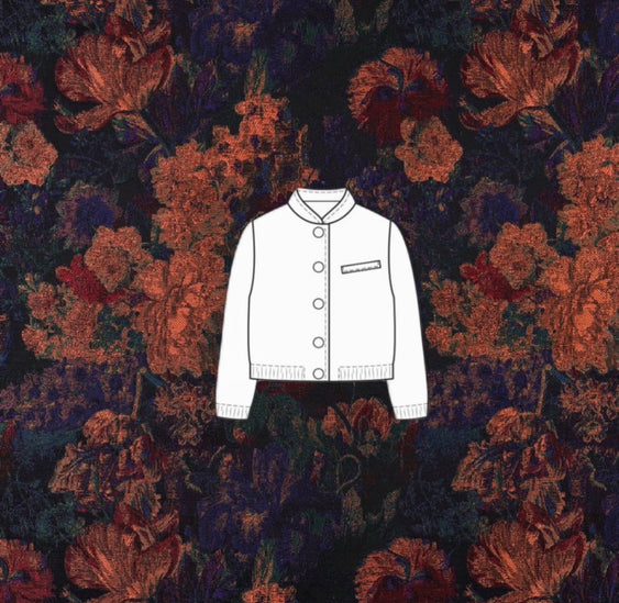 Naaipakket Jutta Bomberjack (Jacquard)