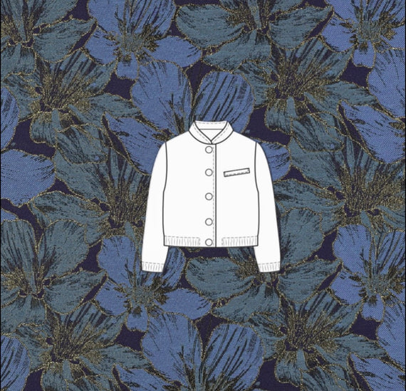 Naaipakket Jutta Bomberjack (Jacquard)