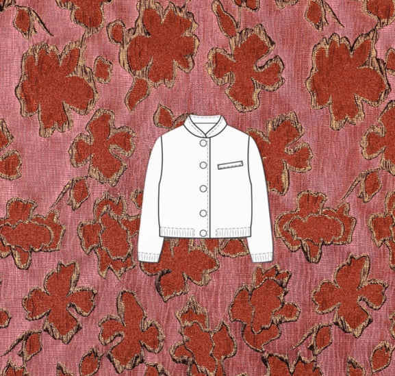 Naaipakket Jutta Bomberjack (Jacquard)