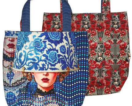DIY Taspaneel Baroque Bloom – Patroon & 2 Designs in 1 Paneel