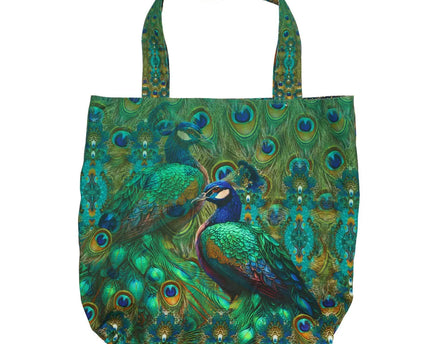 DIY Taspaneel Golden Peacock Muse – Patroon & 2 Designs in 1 Paneel