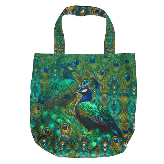 DIY Taspaneel Golden Peacock Muse – Patroon & 2 Designs in 1 Paneel