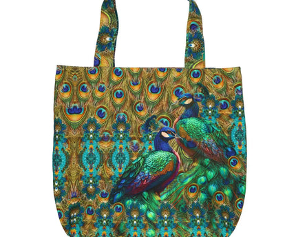 DIY Taspaneel Golden Peacock Muse – Patroon & 2 Designs in 1 Paneel