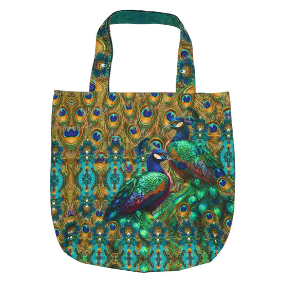 DIY Taspaneel Golden Peacock Muse – Patroon & 2 Designs in 1 Paneel