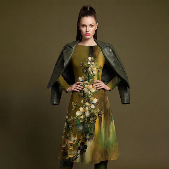 Magnolita dress panel