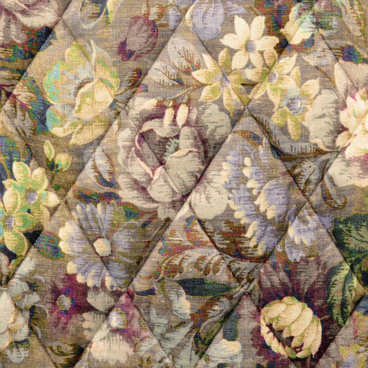 Velvet quilting fabric flower