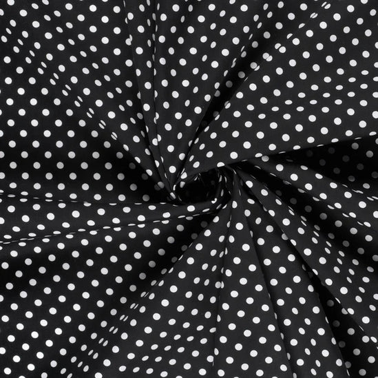 Cotton poplin dots