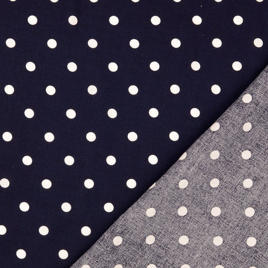 Viscose Poplin printed dots