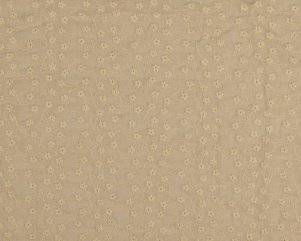 Cotton voile embroidery