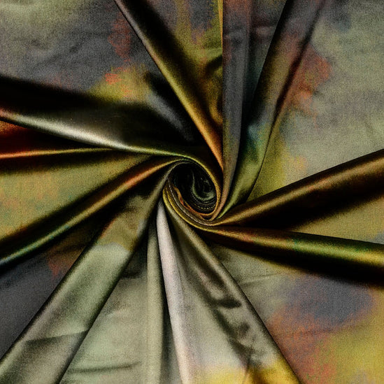 velvet fabric digital print batik (Coupon 1.5m)