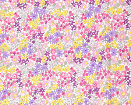 Poplin fabric flower