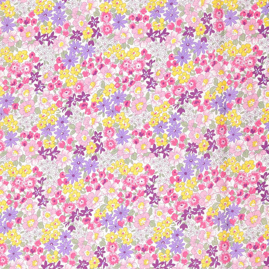 Poplin fabric flower
