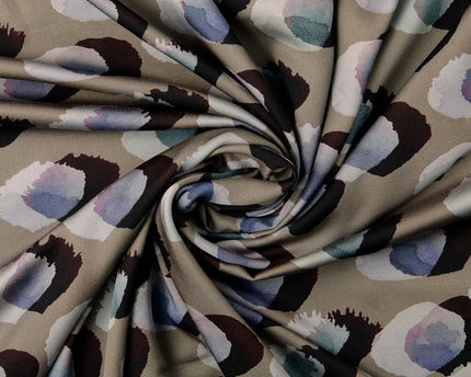Viscose satin digital print