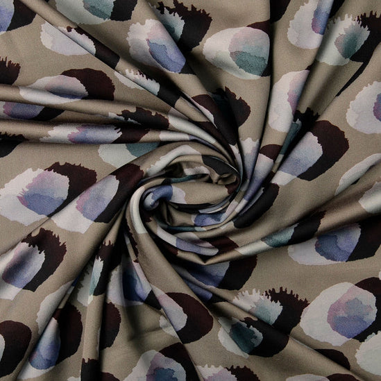 Viscose satin digital print