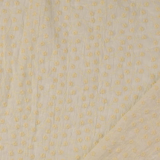 Cotton voile embroidery