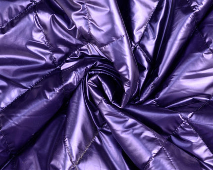 Quilted metallic