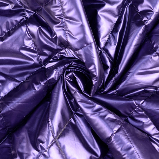 Quilted metallic