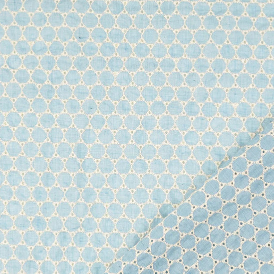 Cotton voile graphic