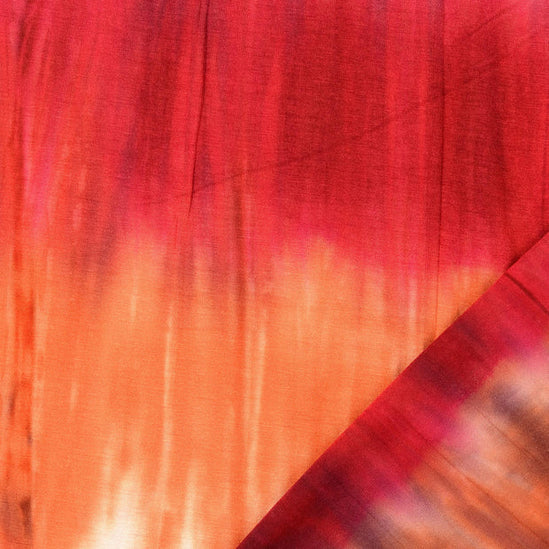 Viscose Jersey Batik Bordeaux