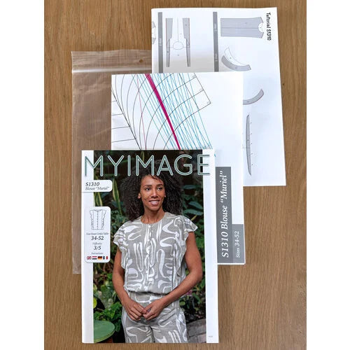 My Image S1310 Blouse “Muriel” naaipatroon