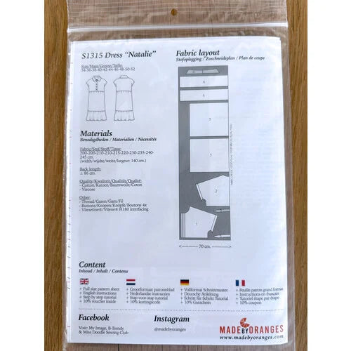 My Image S1315 Jurk “Natalie” naaipatroon
