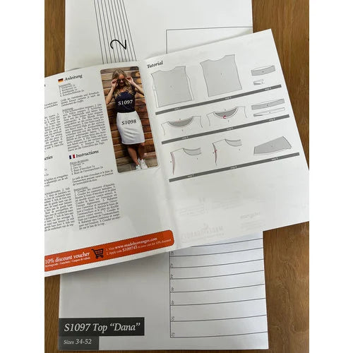 Miss Doodle S1097 Top “Dana” naaipatroon