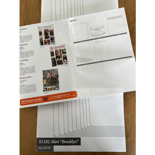 My Image S1102 Rok “Brooklyn” naaipatroon