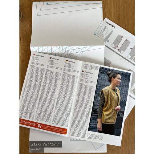 My Image S1273 Vest “Lica” naaipatroon