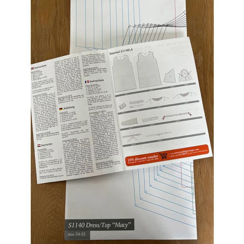 My Image S1140 Jurk/Top “Macy” naaipatroon