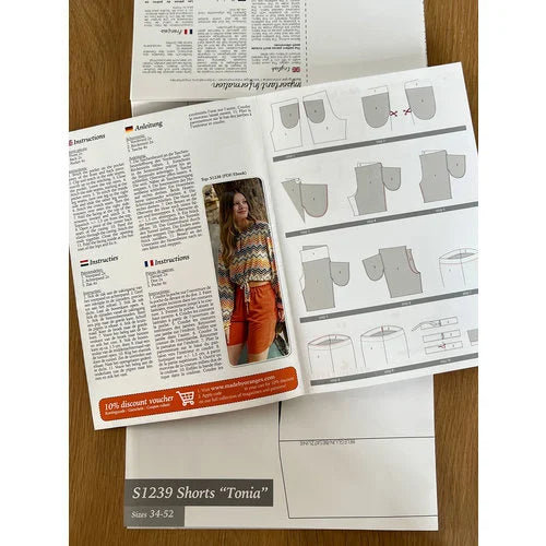 My Image S1239 Shorts “Tonia” naaipatroon