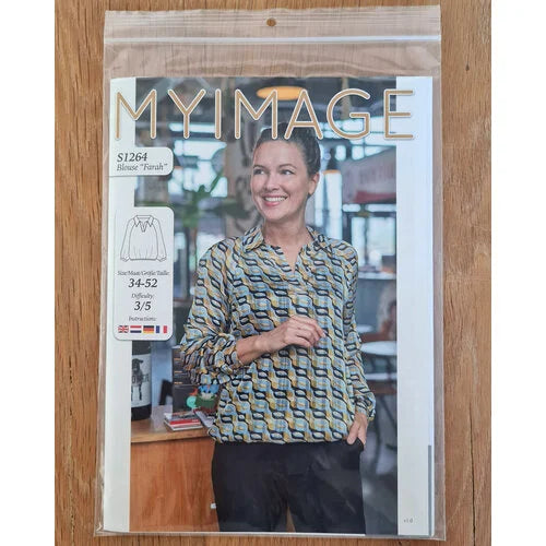 My Image S1264 Blouse “Farah” naaipatroon