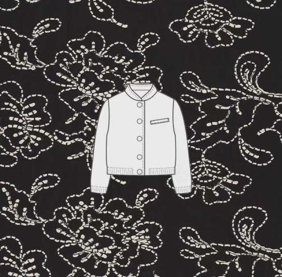 Naaipakket Jutta Bomberjack (Paeonia Embroidery)