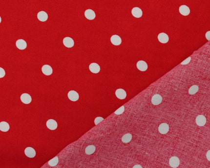 Viscose Poplin printed dots