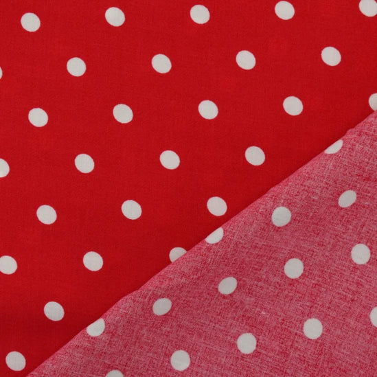 Viscose Poplin printed dots